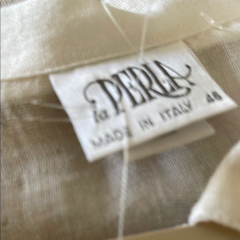 La Perla White Embroidered cover up. - Picture 2 of 4